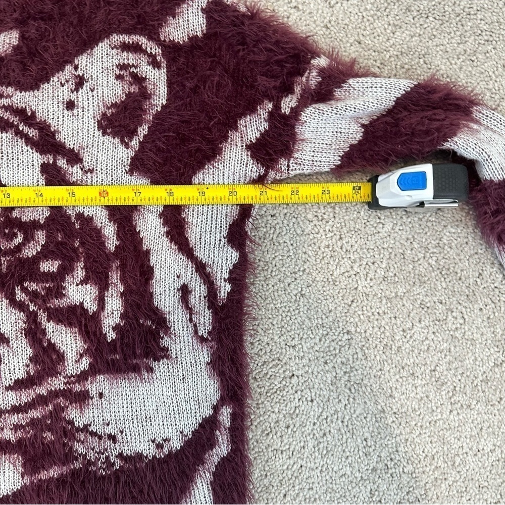 Vero Moda Burgundy Tiger Sweater - Picture 13 of 15